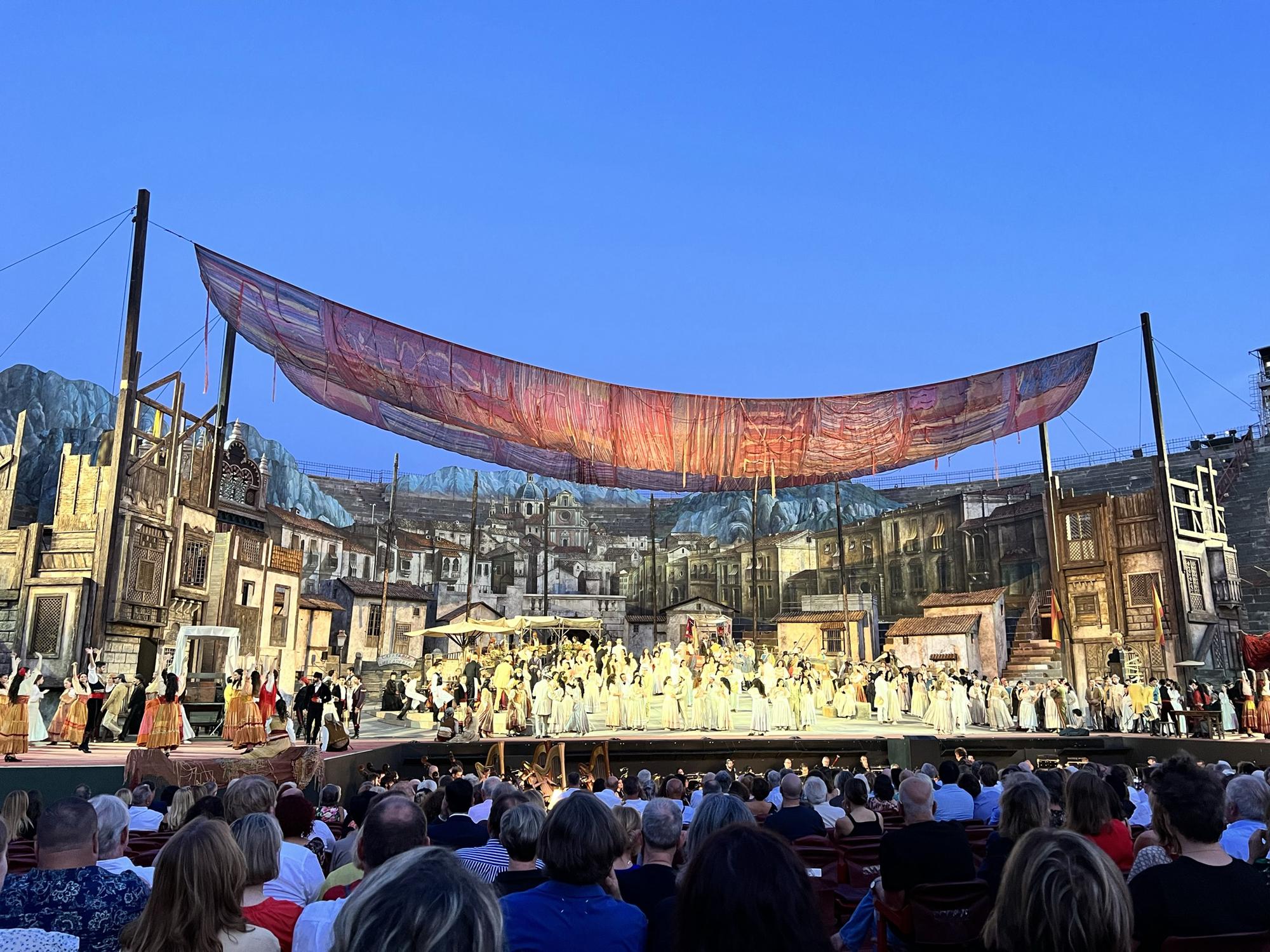 The opera, Verona Italy