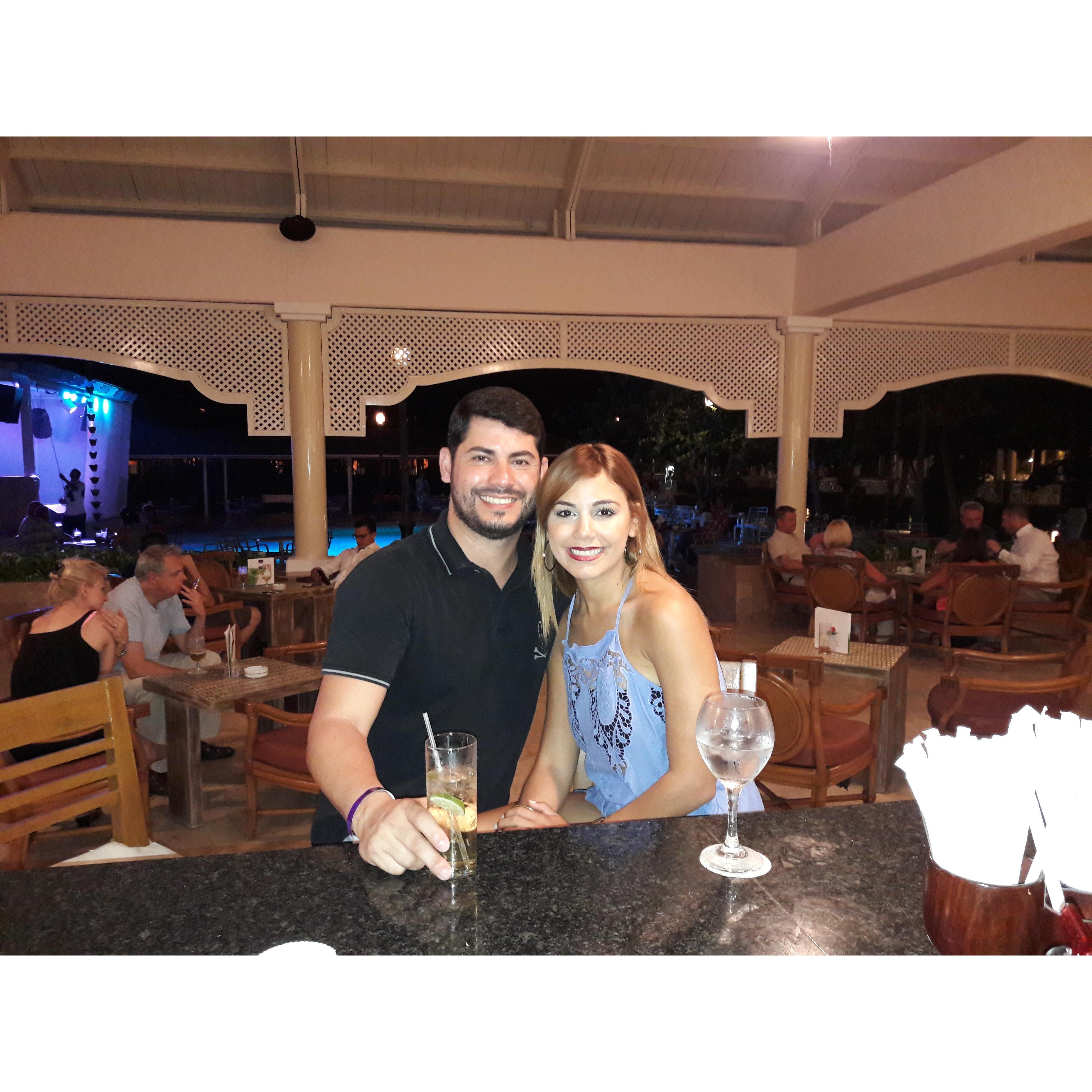 En Punta Cana.