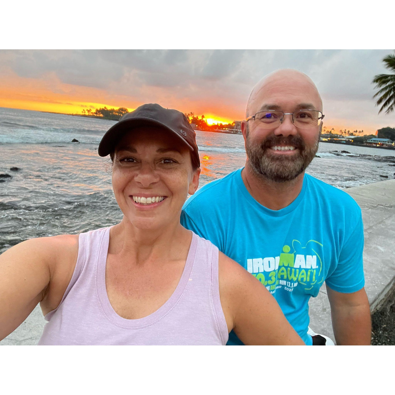 Sunset in Kona, Hawaii