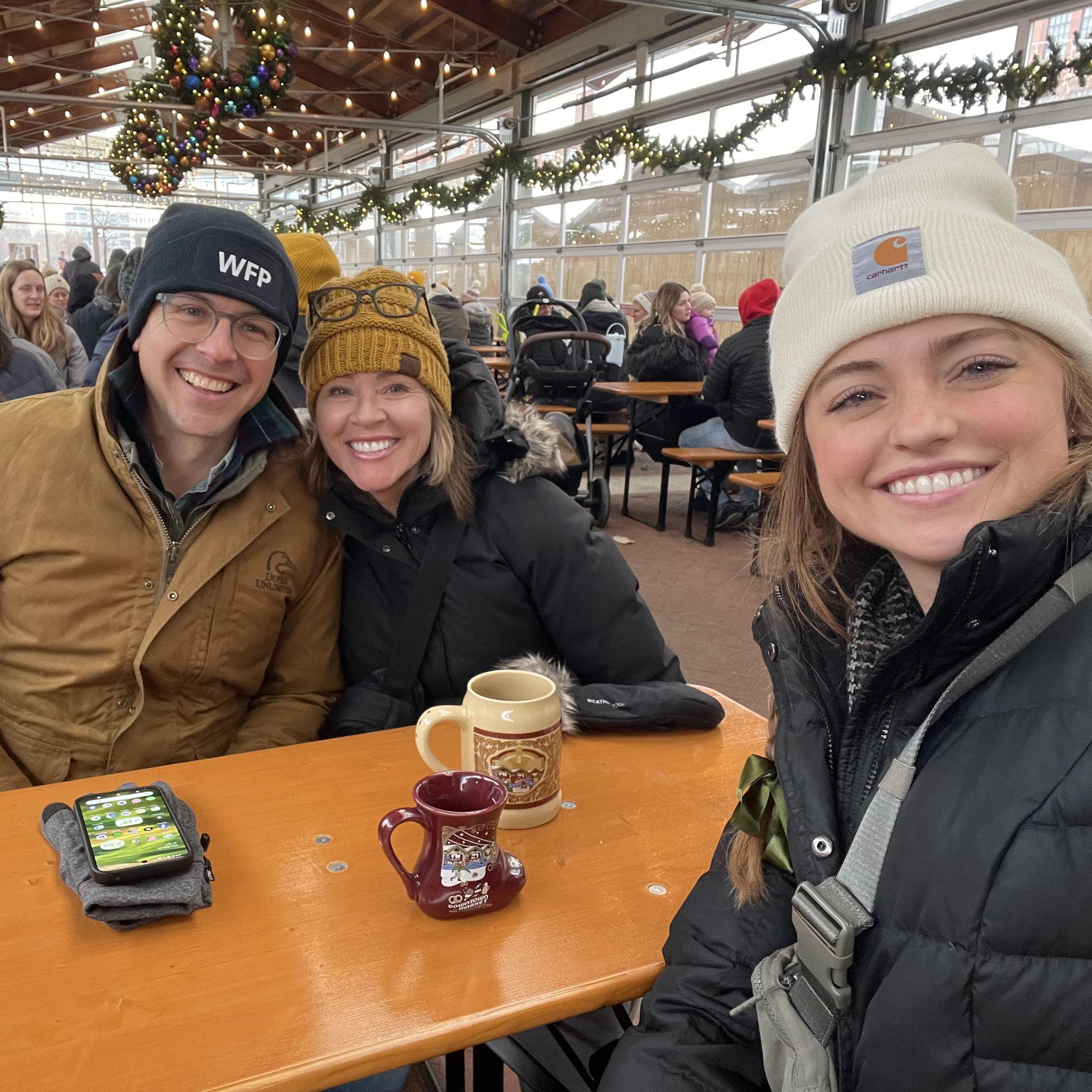 Grand Rapids' Christkindl market with Mom! Dec '24