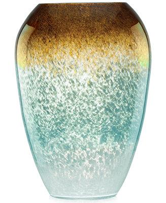 Gifts, Seaview Ombre Urn Vase 12"
