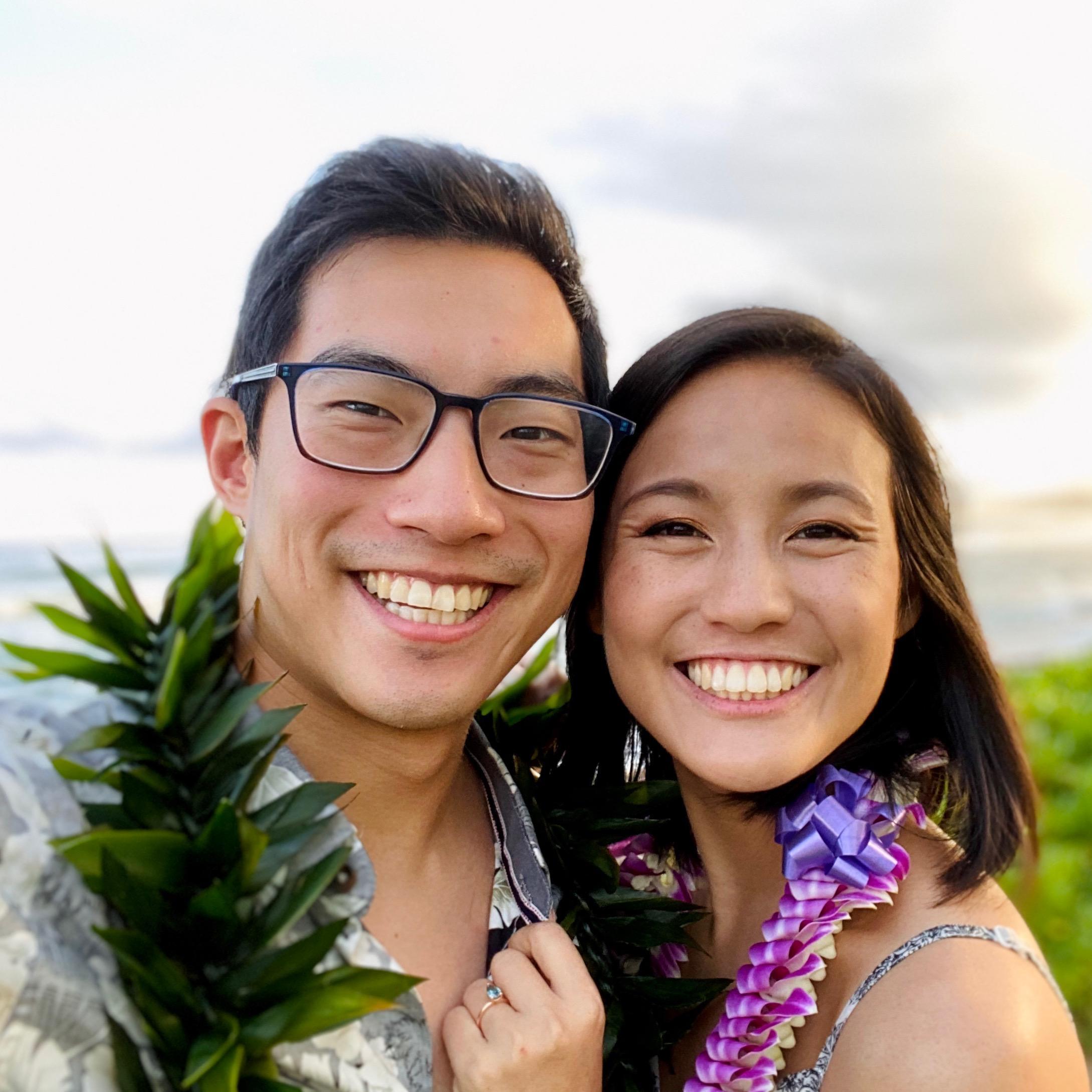 In Kauai for a wedding.