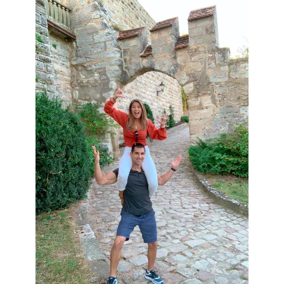 Staying in our Castle, in Colmburg