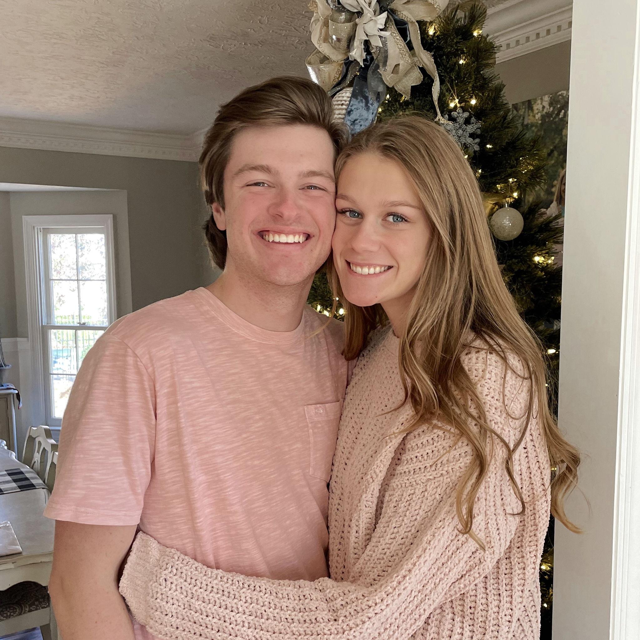 Our one-year dating anniversary!