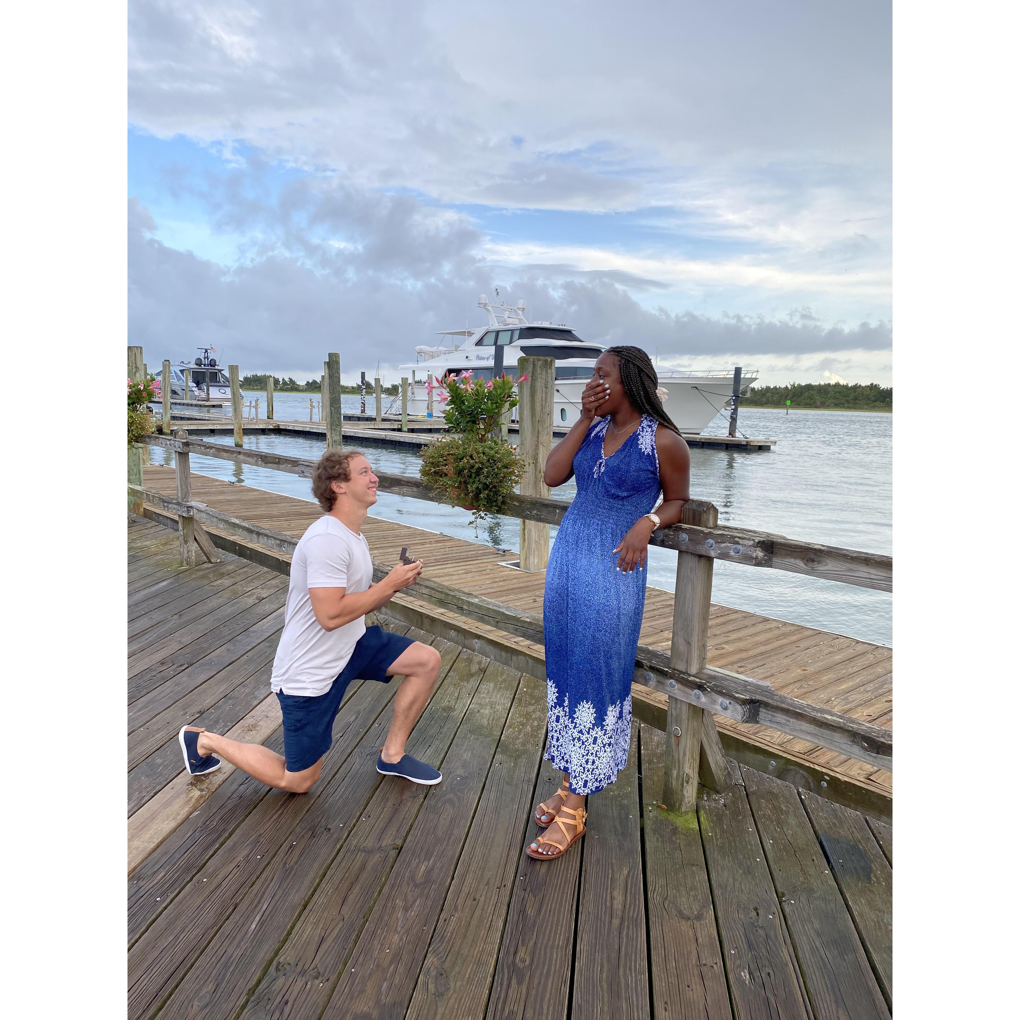 Was not expecting this amazing proposal at all!