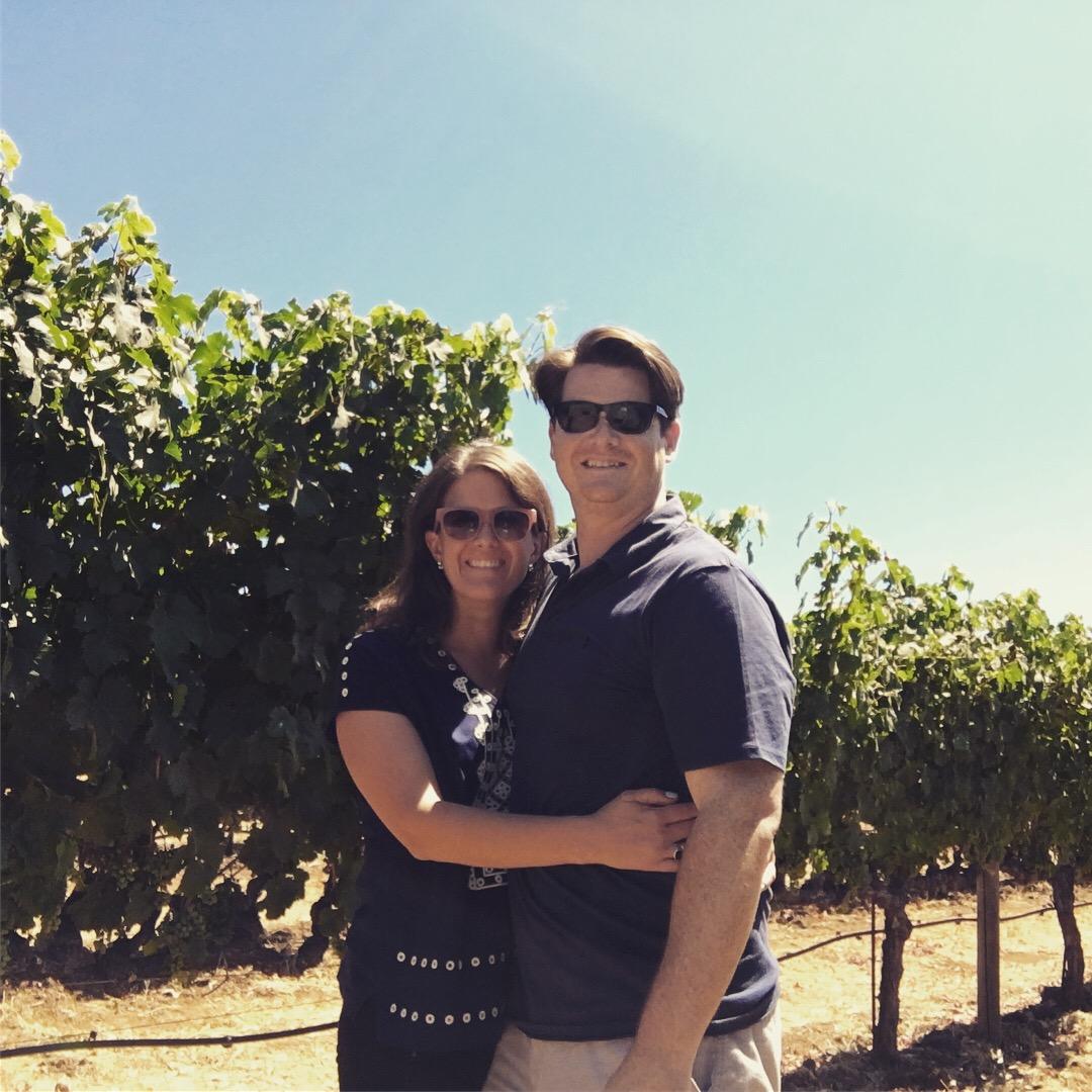 Wine touring in Napa 