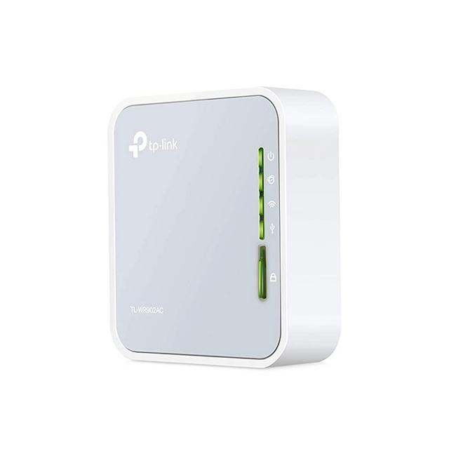 TP-Link AC750 Wireless Portable Nano Travel Router(TL-WR902AC) - Support Multiple Modes, WiFi Router/Hotspot/Bridge/Range Extender/Access Point/Client Modes, Dual Band WiFi, 1 USB 2.0 Port