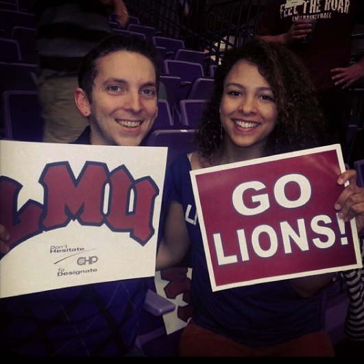 LMU vs University of Portland! -- 2013