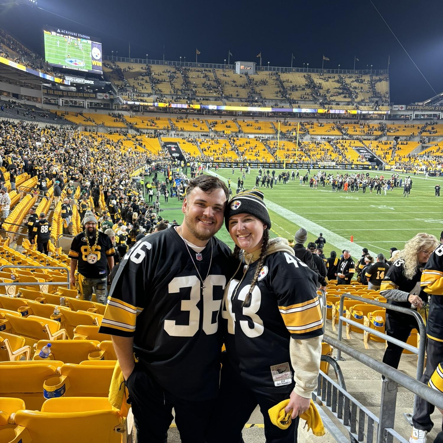 First Steelers game