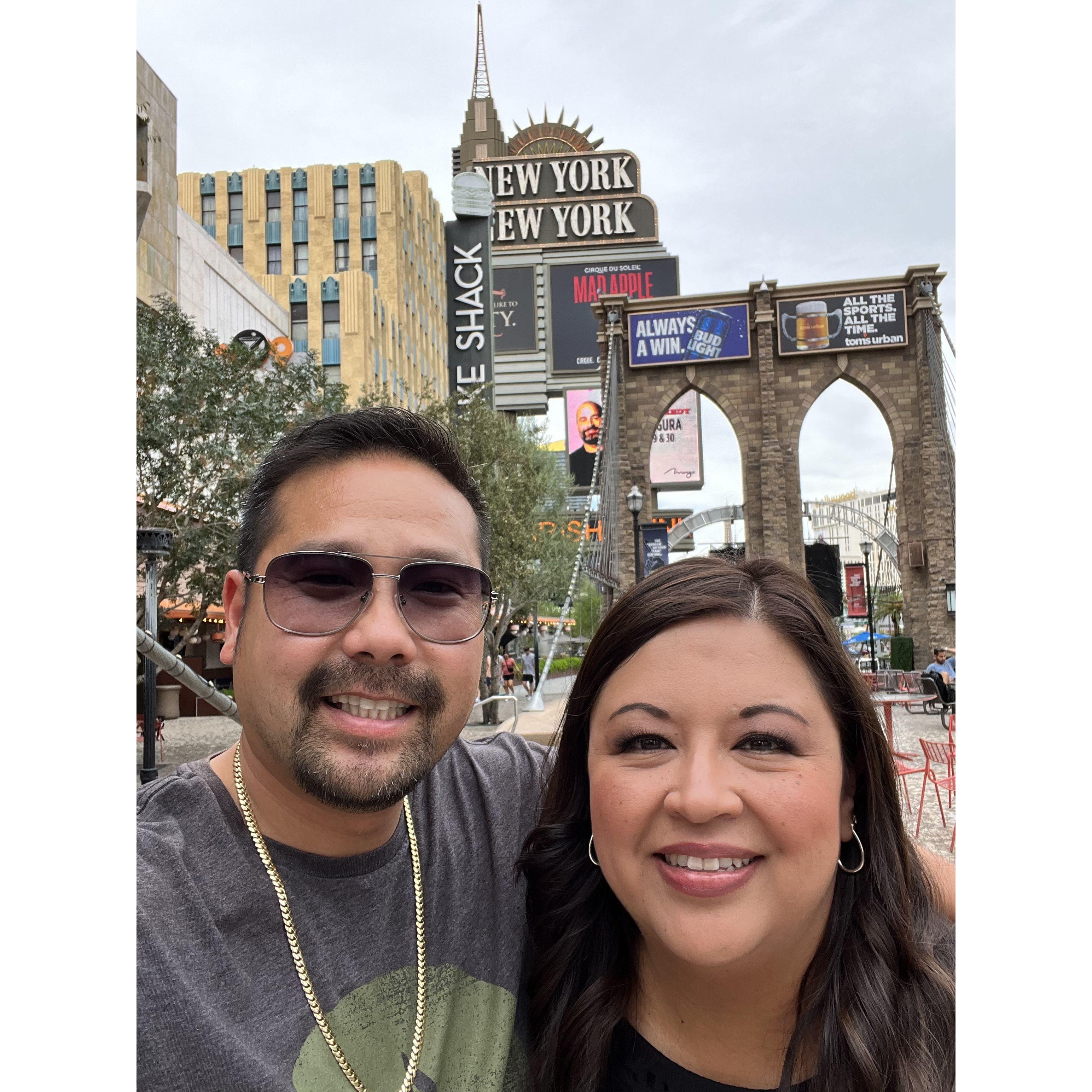 Vegas trip for Kev's birthday!