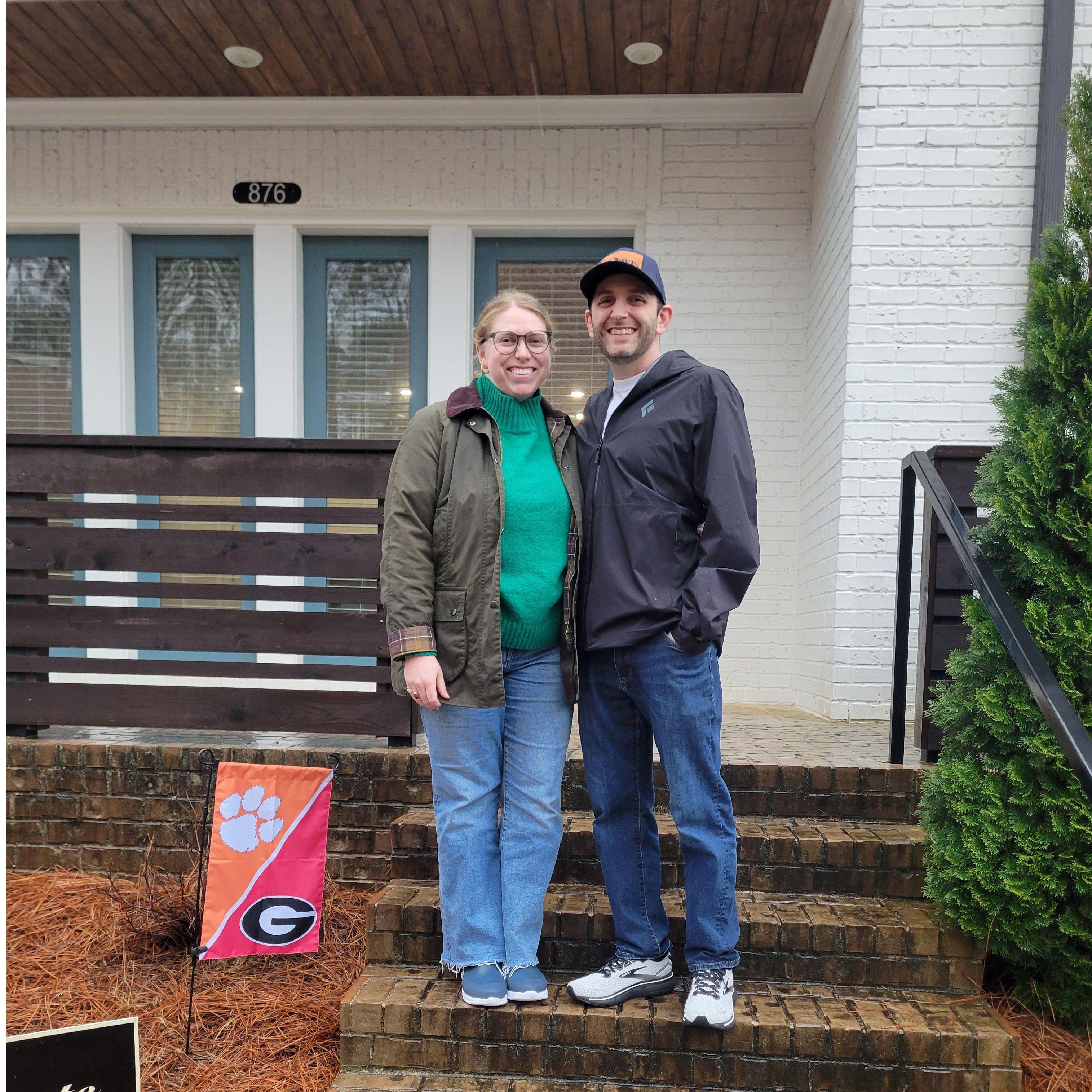 Just signed the lease for our townhouse in Suwanee, GA