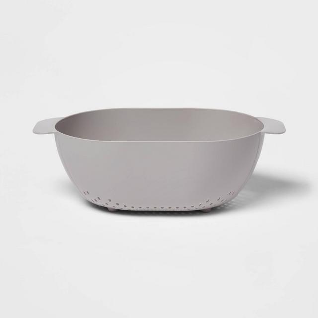 Plastic Colander Gray - Room Essentials™