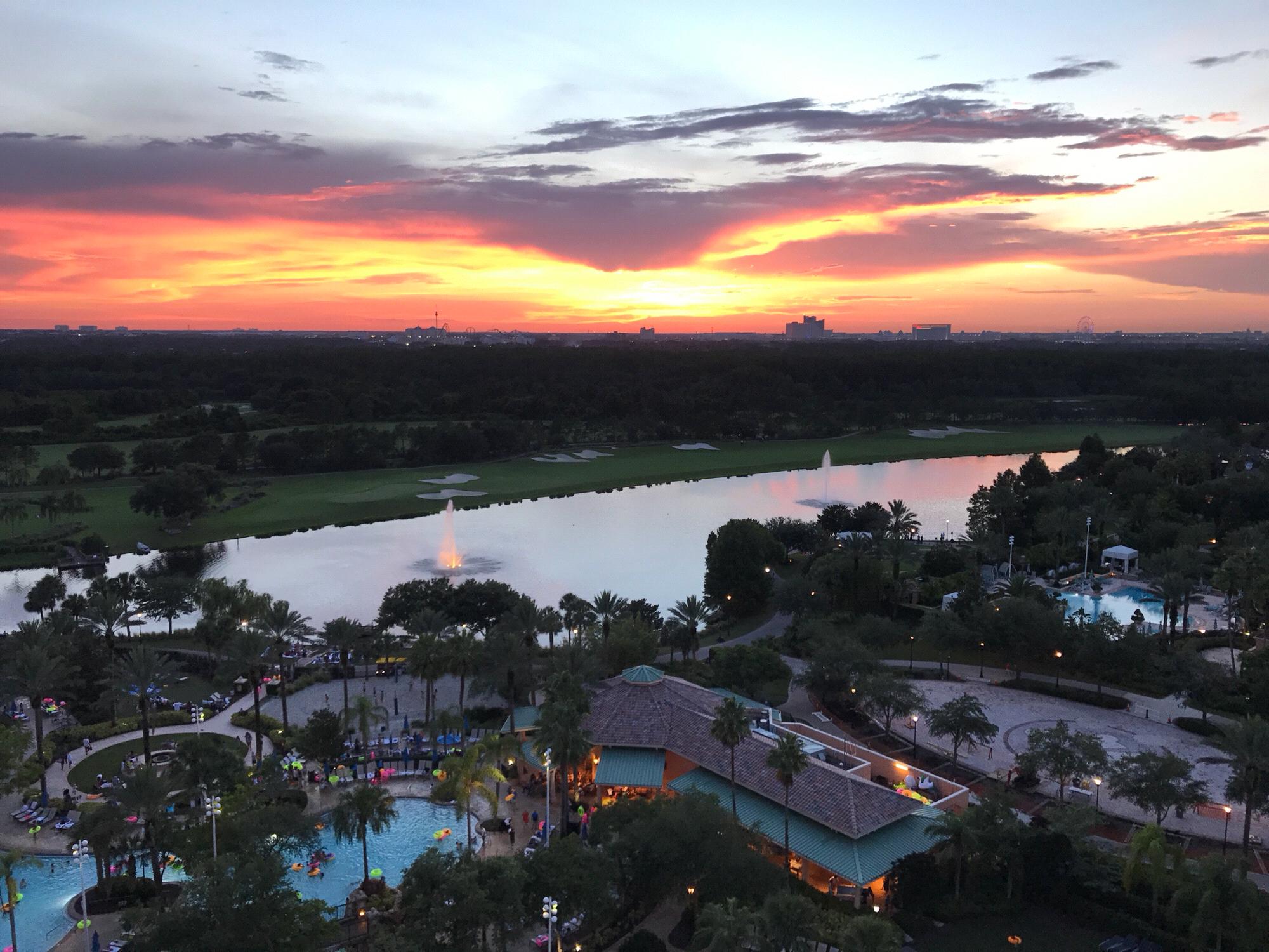 The view from our hotel on the 4th of July. Mom and Dan got us a stay at the JW Marriot for Angela’s birthday. The fireworks were even more spectacular than the sunset. It was an amazing night.