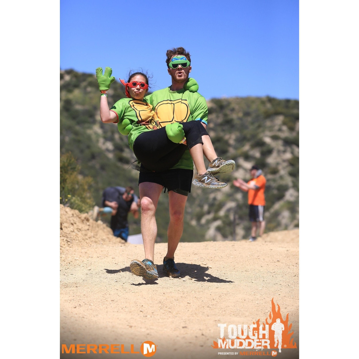 Frank and Maretie's first Tough Mudder together <3
