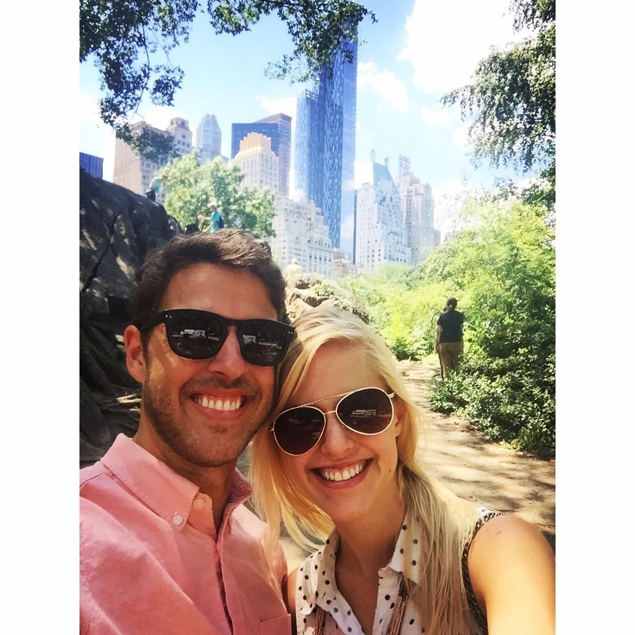 Summer after MS1, Noah's first time to NYC!