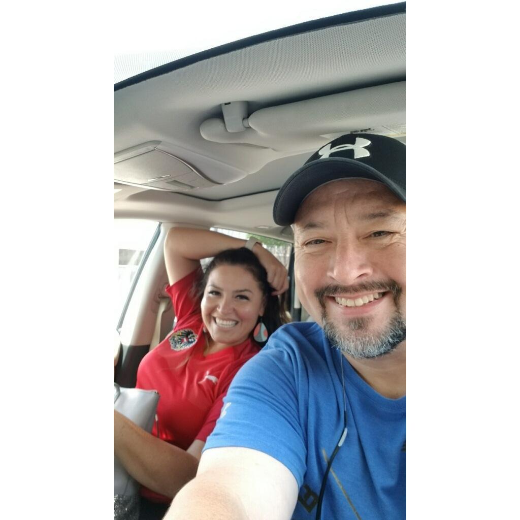 Being silly !