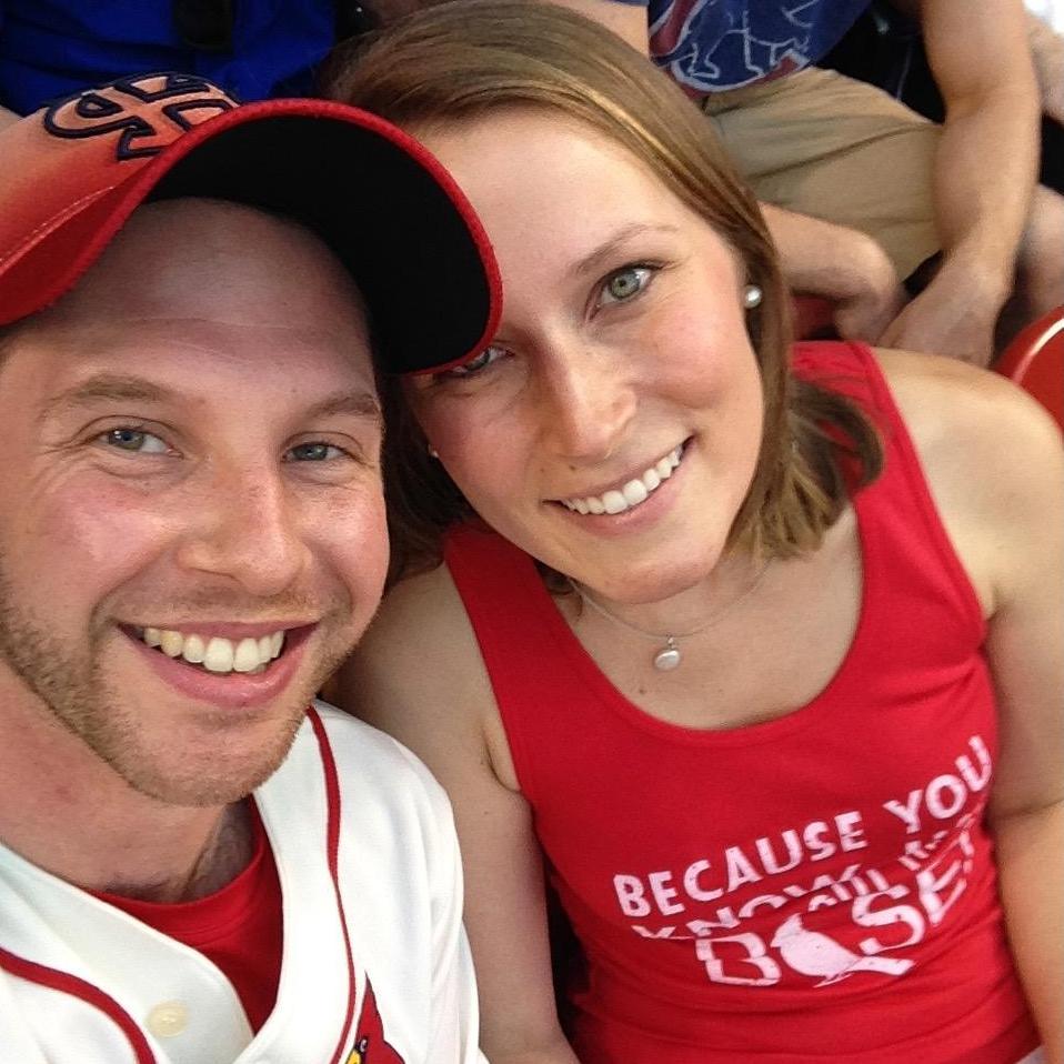 One of our first Cardinals games together