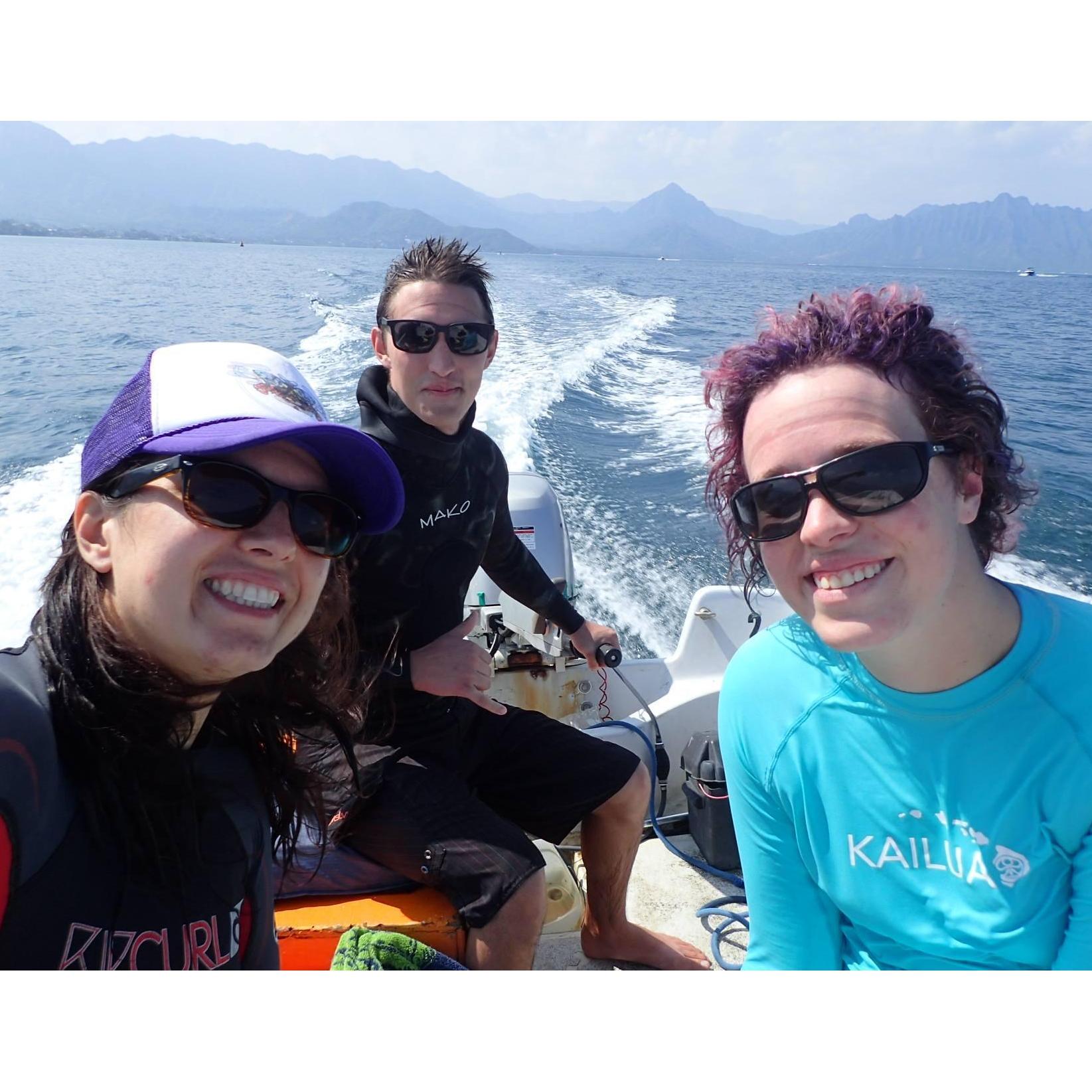 Chapter 1 of making Deena go snorkeling in Kāneʻohe Bay. 💖 Apologies in advance for the next time it happens.