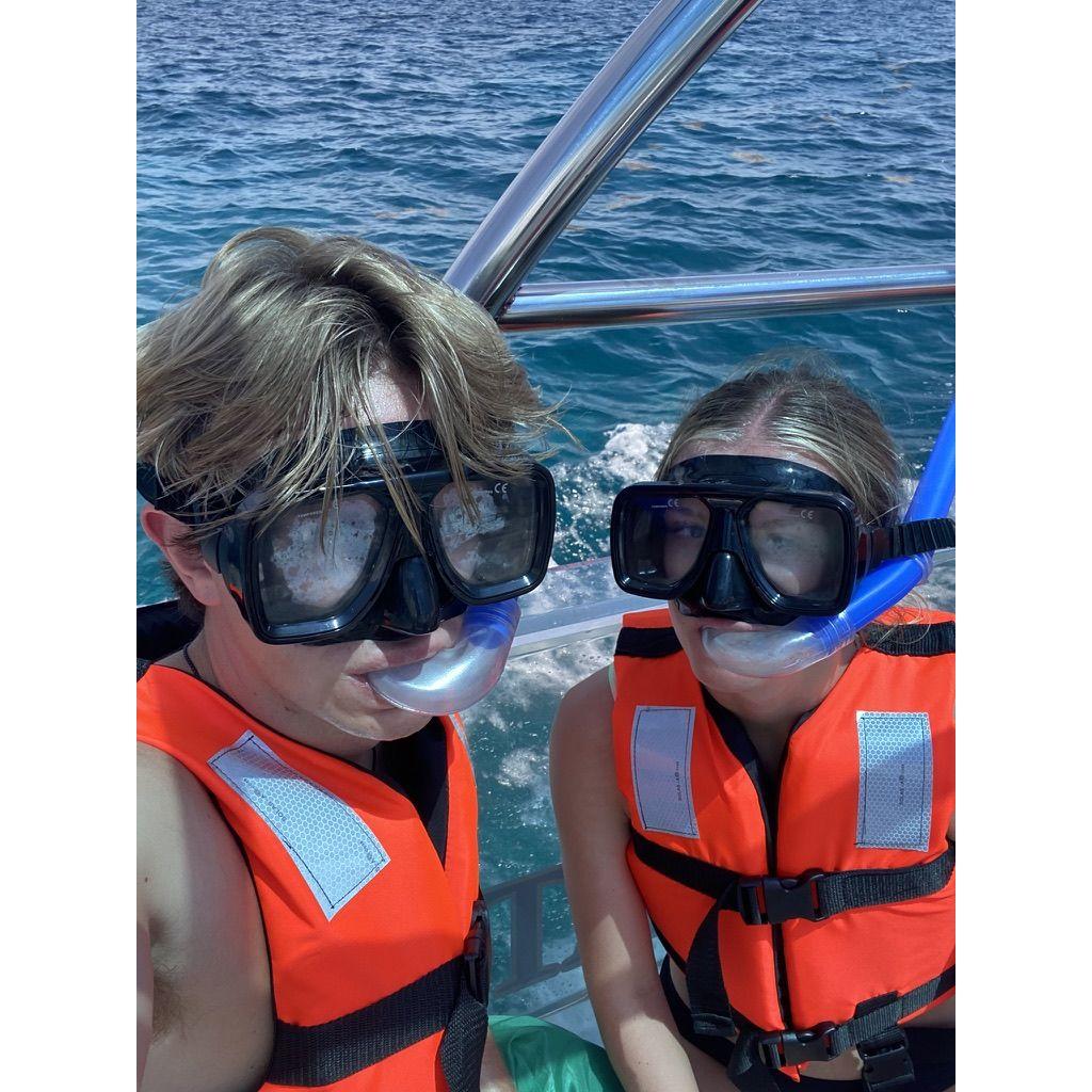 Snorkeling in Mexico :)