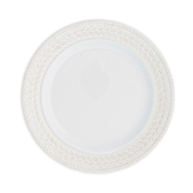 Juliska Le Panier White Melamine Dinner Plate