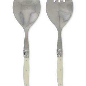 French Home - Laguiole 2-Pc. Faux Ivory Salad Servers
