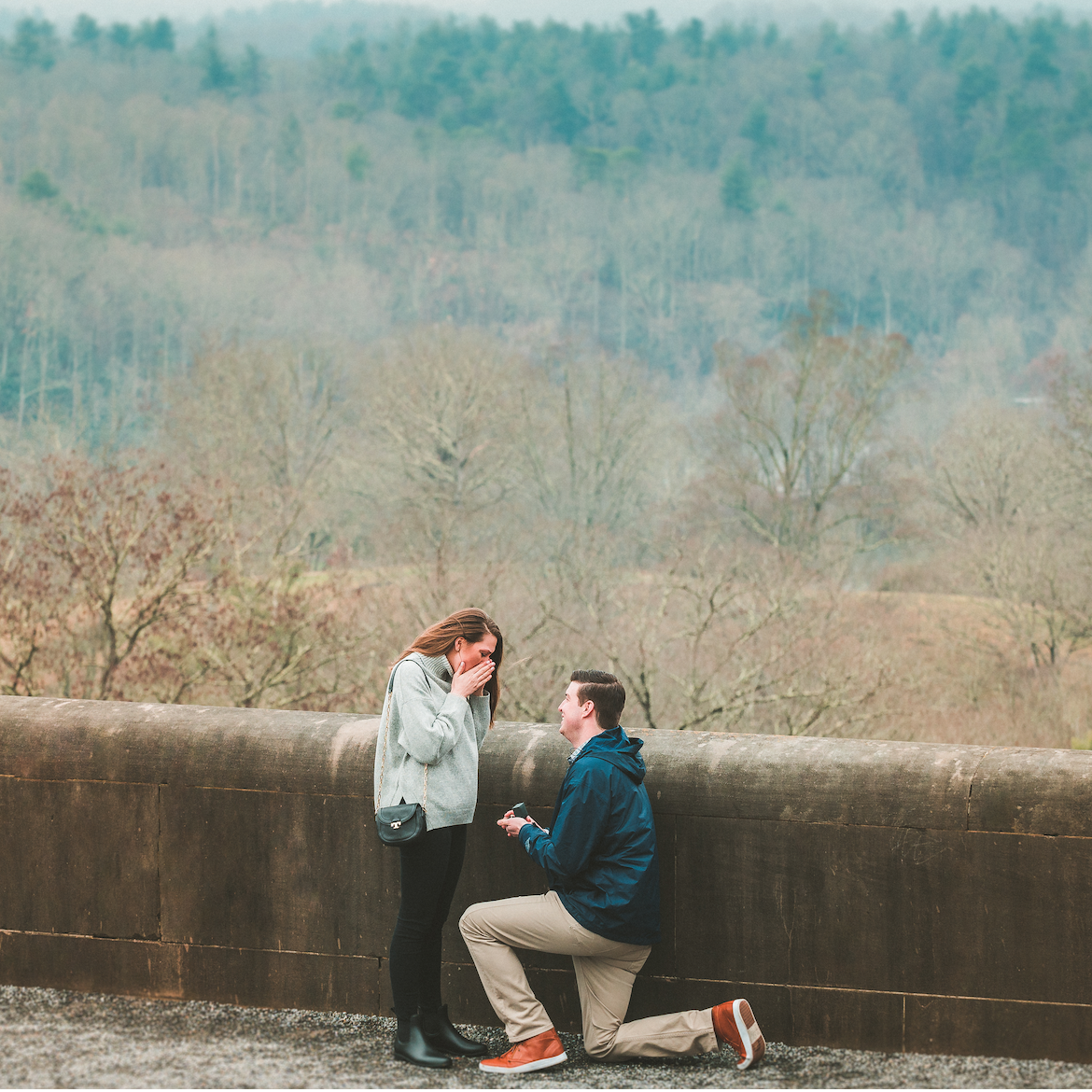 Addison's proposal in Asheville, NC!