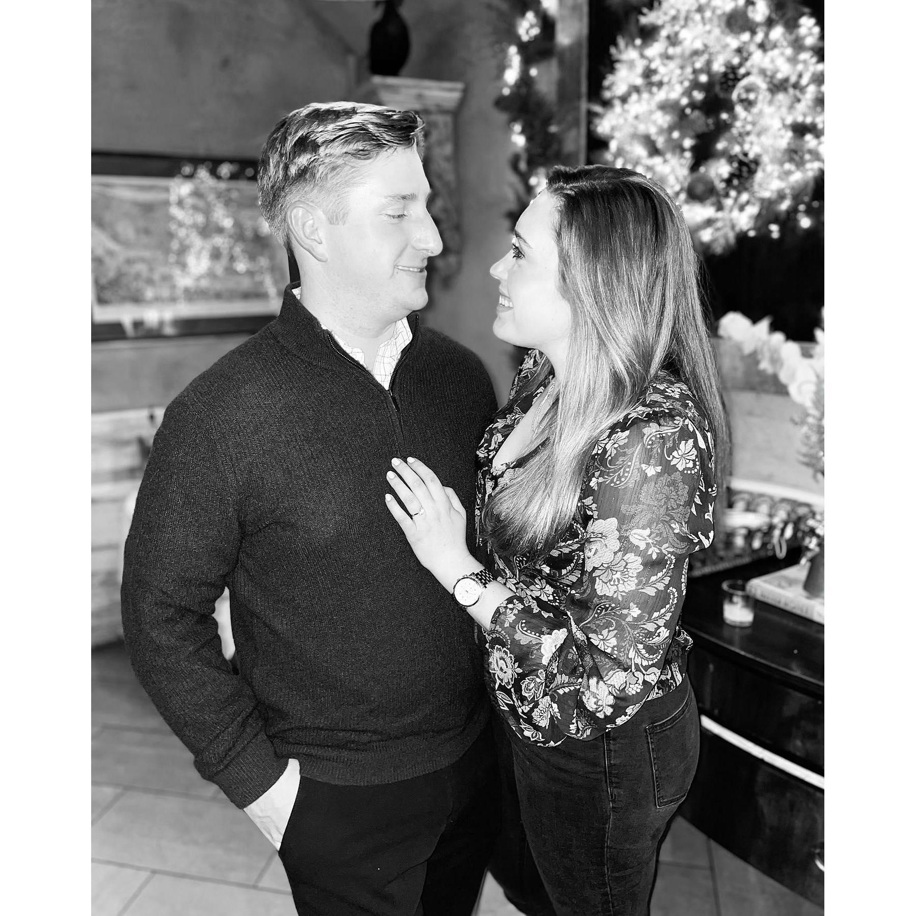 Ethan proposed on the beach this night in Sea Bright!