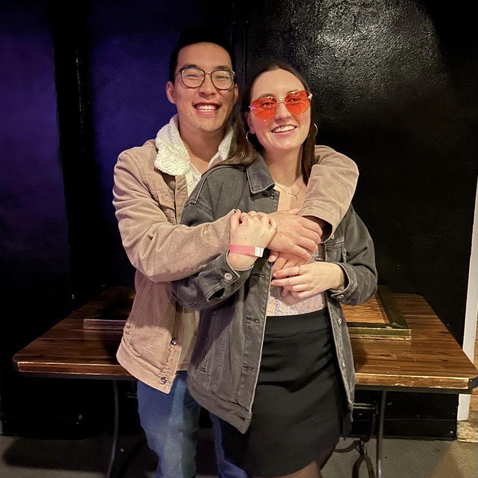 Syd and Con in Charlottesville