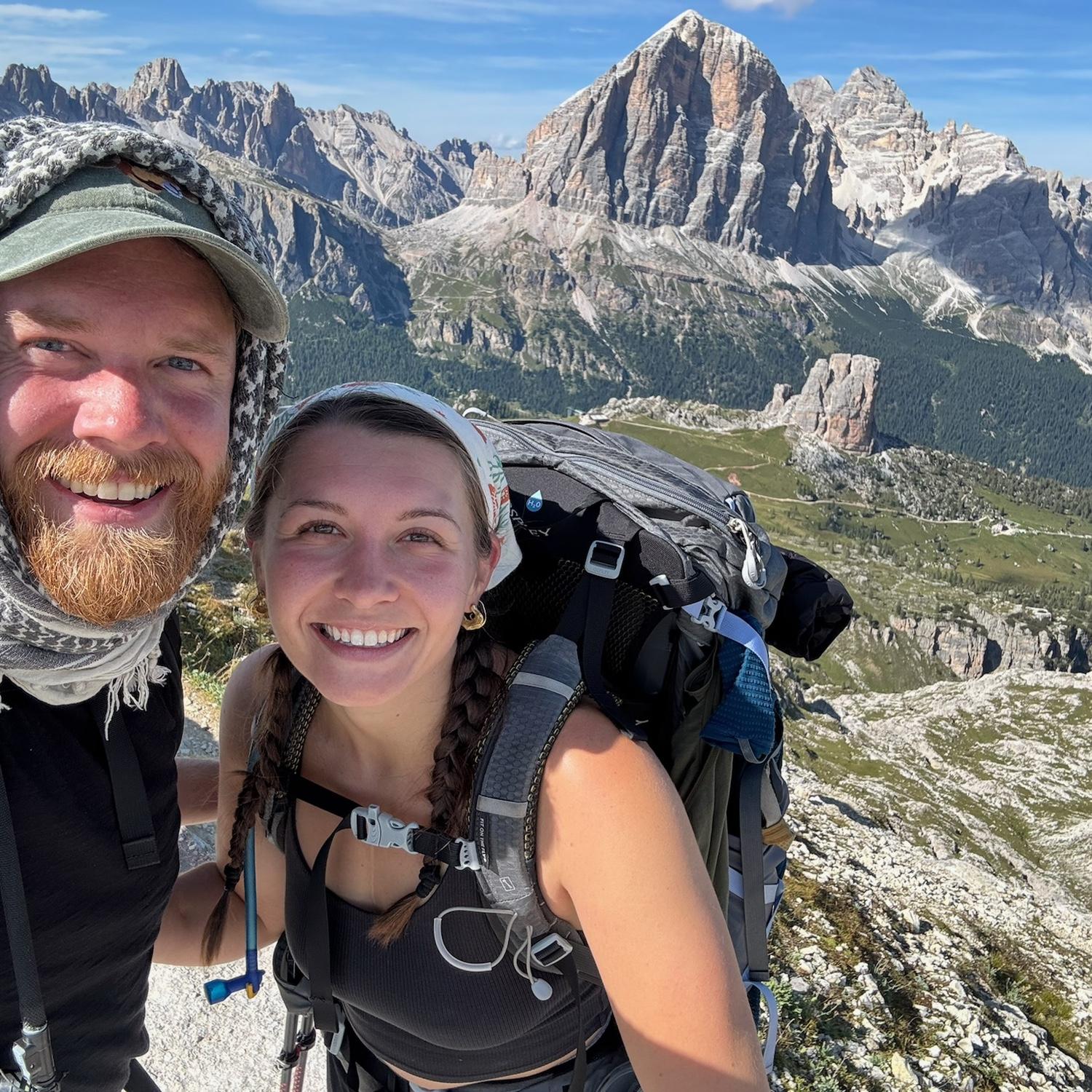 Another photo from our Alta Via 1 journey. This hike took us 9 days through the Italian Dolomites, it was MAGICAL. August 2025