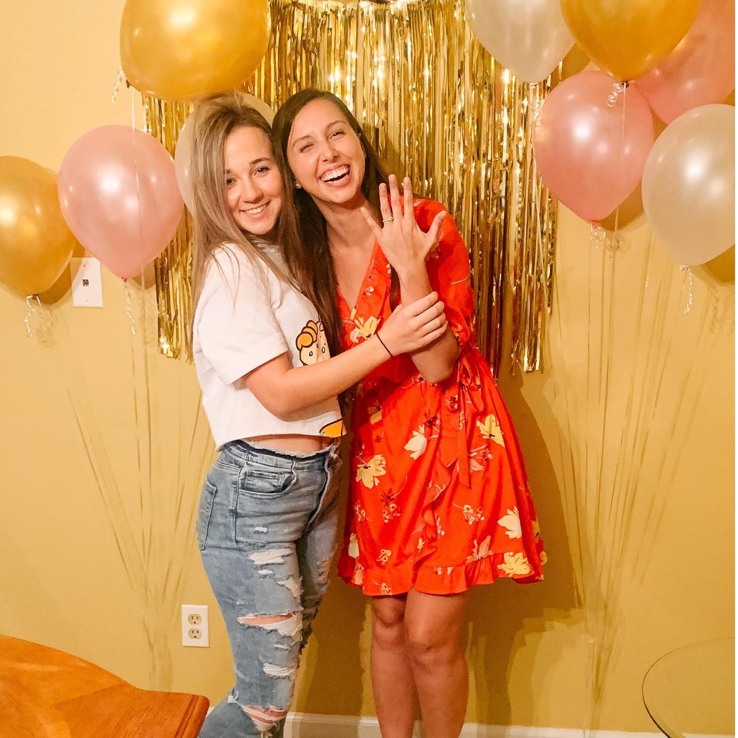 Anna & Isabela celebrating the engagement! (September 2019)