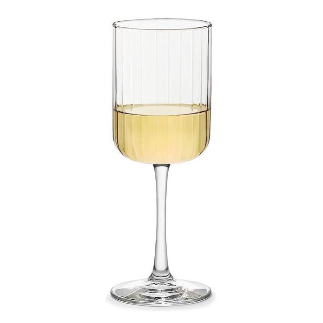 Libbey Paneled All Purpose Wine Glasses, 13.5-ounce, Set of 4