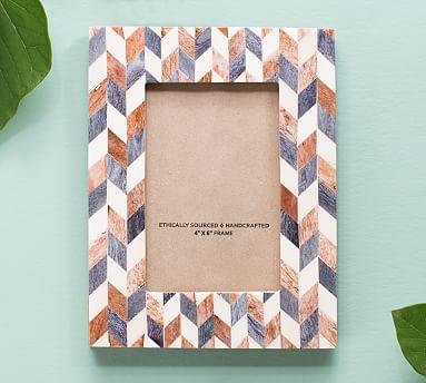 Faria Bone Picture Frame - Brown Gray