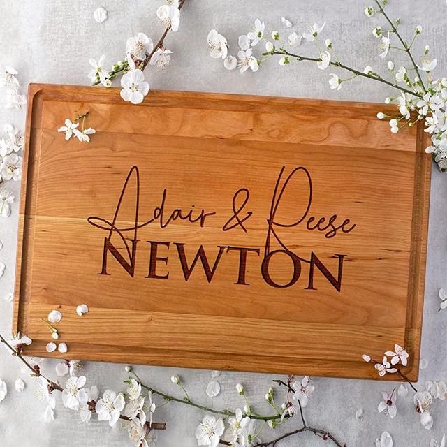 Personalized Cutting Boards  Engraved Wood Cutting Boards - Forest Decor