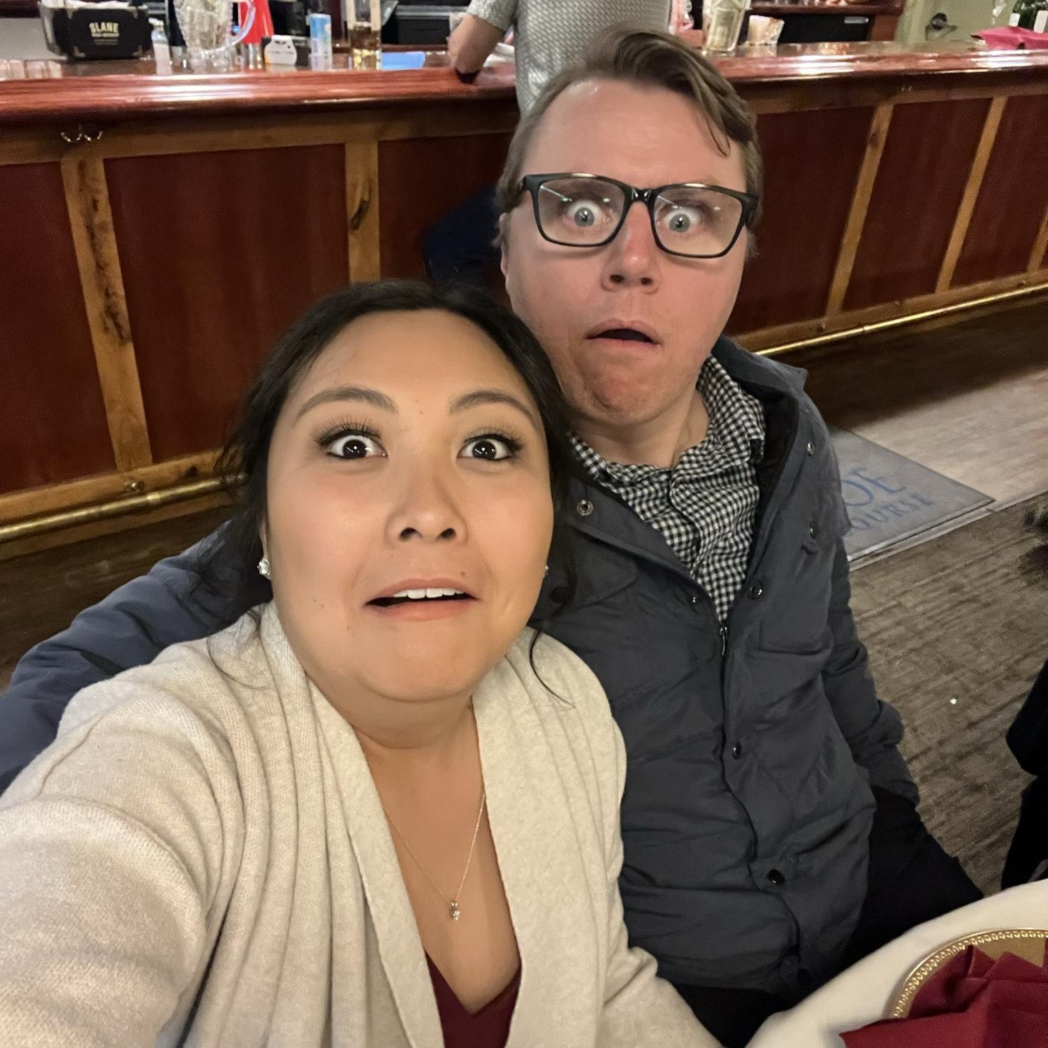 We’re best friends, always matching each other’s energy!