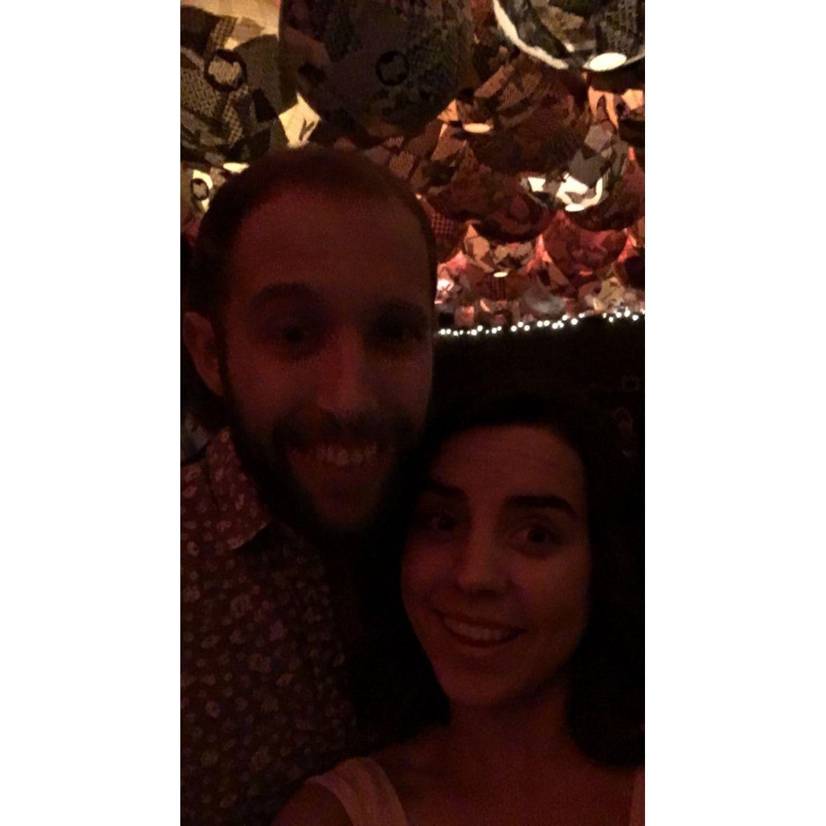 Favorite date night - dancing our butts off at a good show!
