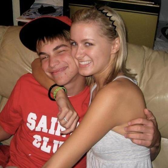 Just a couple of high school sweethearts