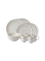 Taupe Stripe 16 Piece Set