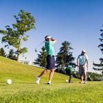 Golfing