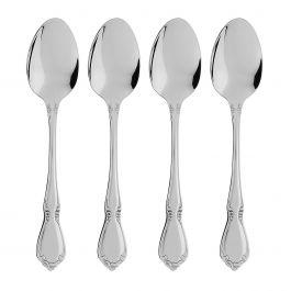 Chateau Fine Flatware Teaspoons, Set of 4