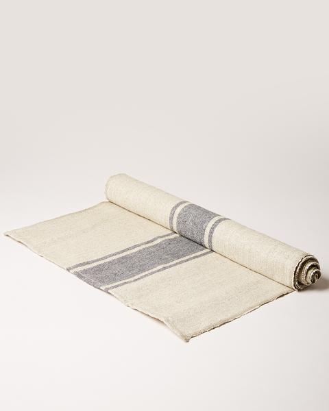 Handloom Stripe Navy Runner
