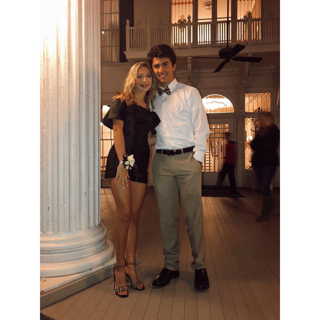 Our first dance! Sophomore/ Senior HOCO 2019