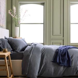 Linen Duvet Cover Set | Quince in Nightfall