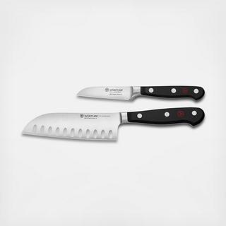 Classic 2-Piece Mini Asian Knife Set