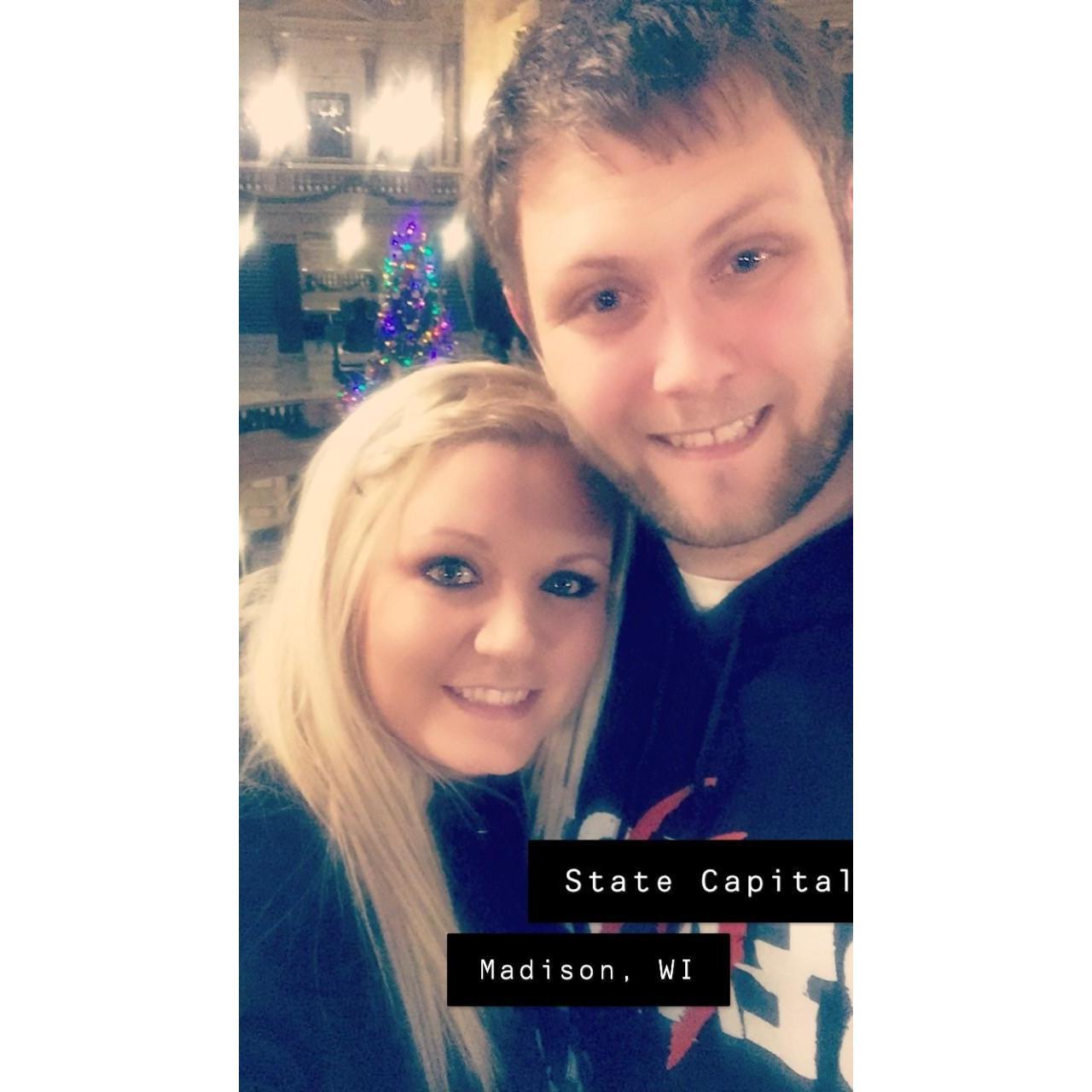 Visited the State Capital.