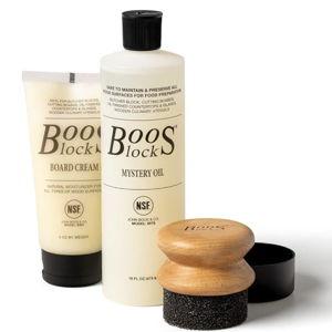 3-Piece Wooden Cutting Board Care & Maintenance Set