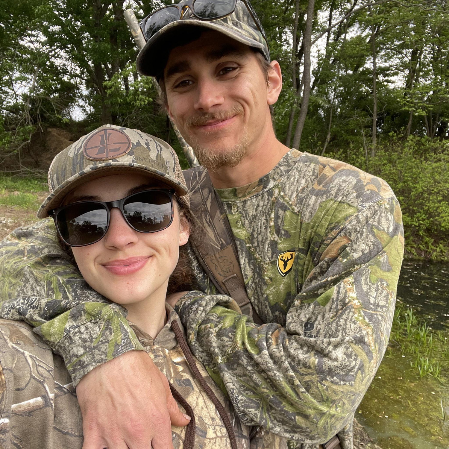 "The Farm" in Chestertown, MD. One of our favorite places to go together, this time it was my first time turkey hunting