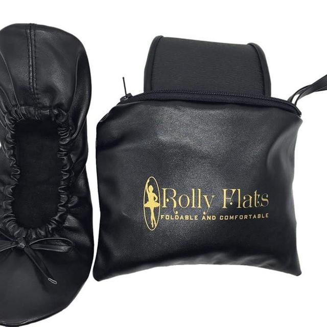 Women's Foldable Flats – Portable Ballet Slippers Shoes for Travel, Wedding – Fits in Purse