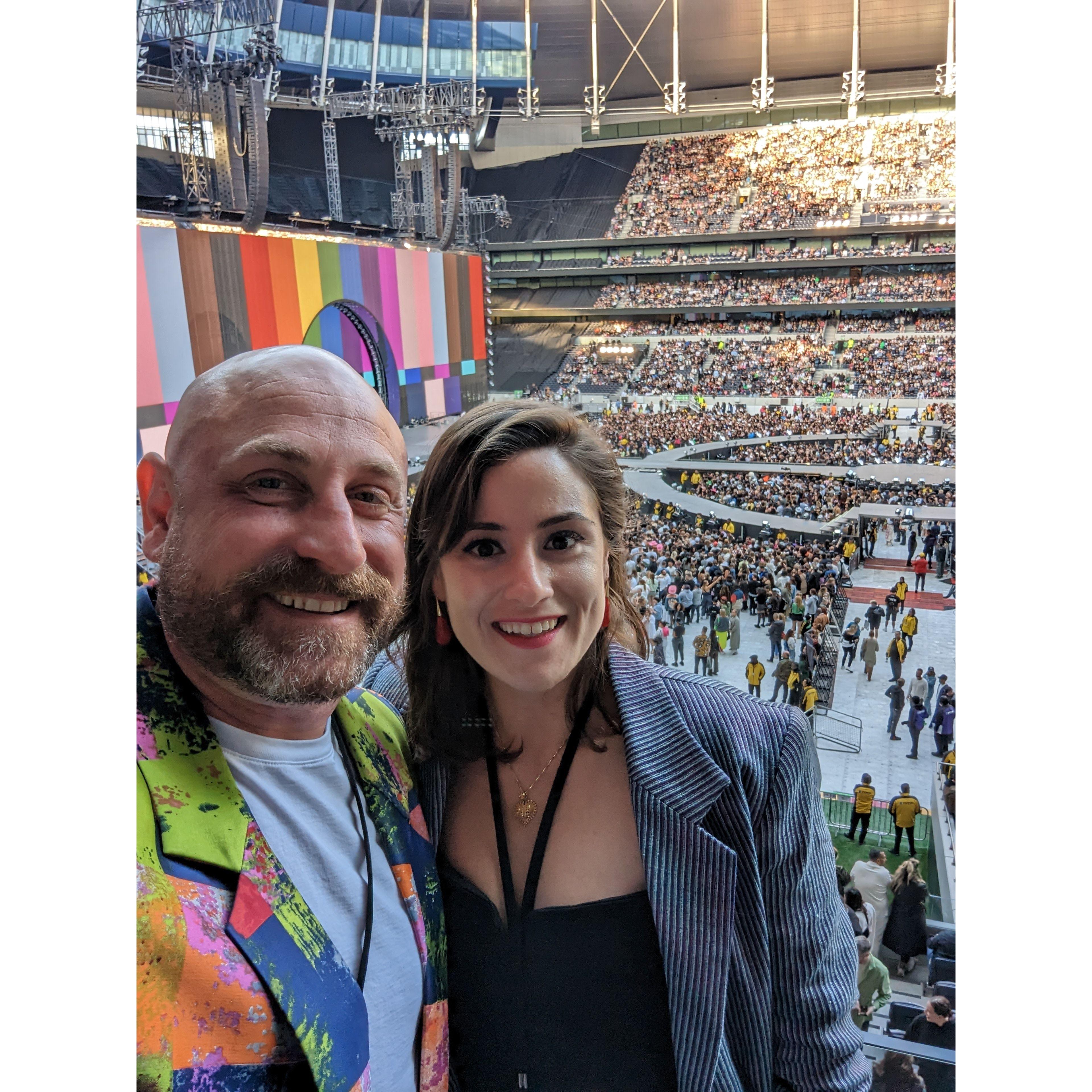Seen Beyonce at Tottenham Stadium