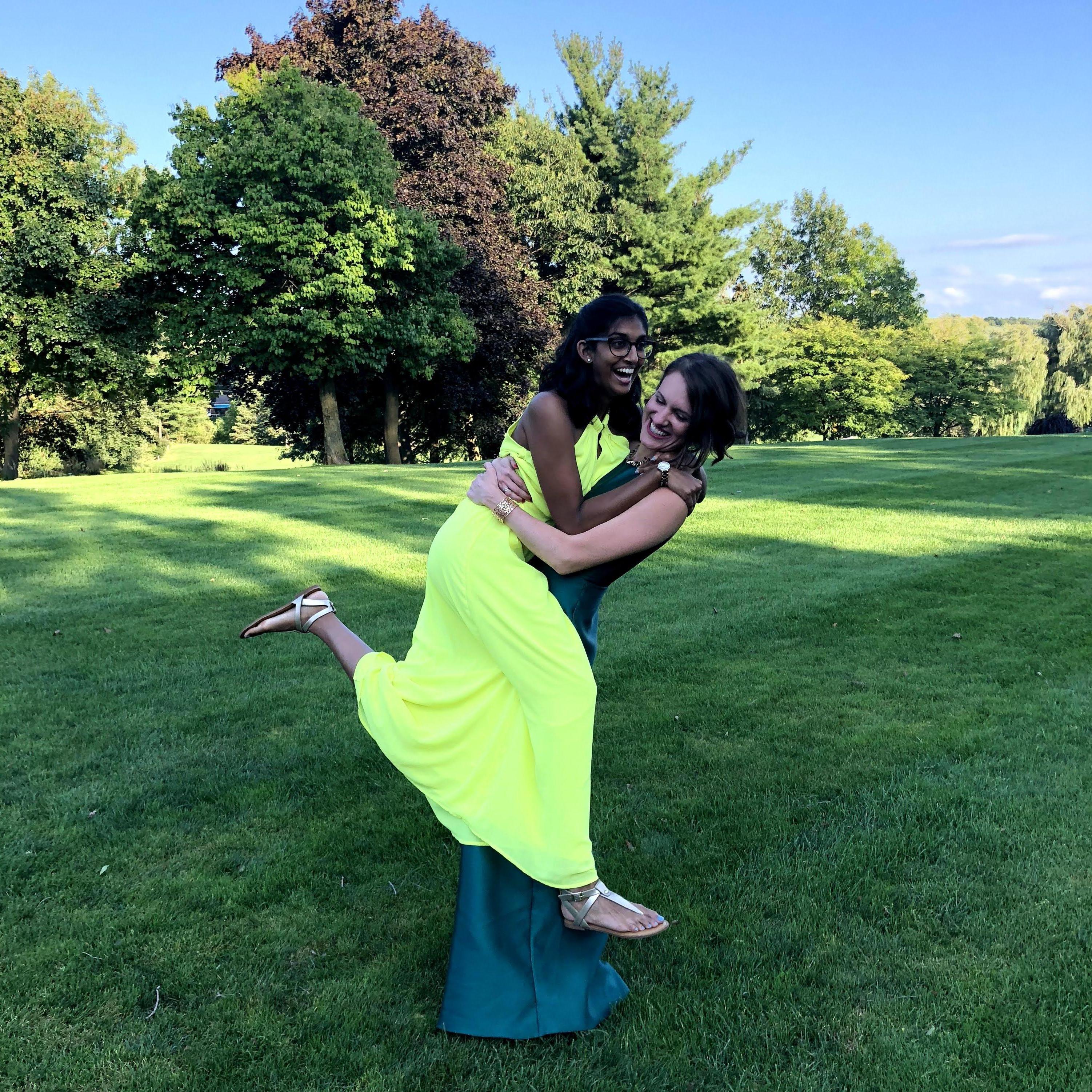 Couldn't take a normal photo at Sara & Brian's wedding