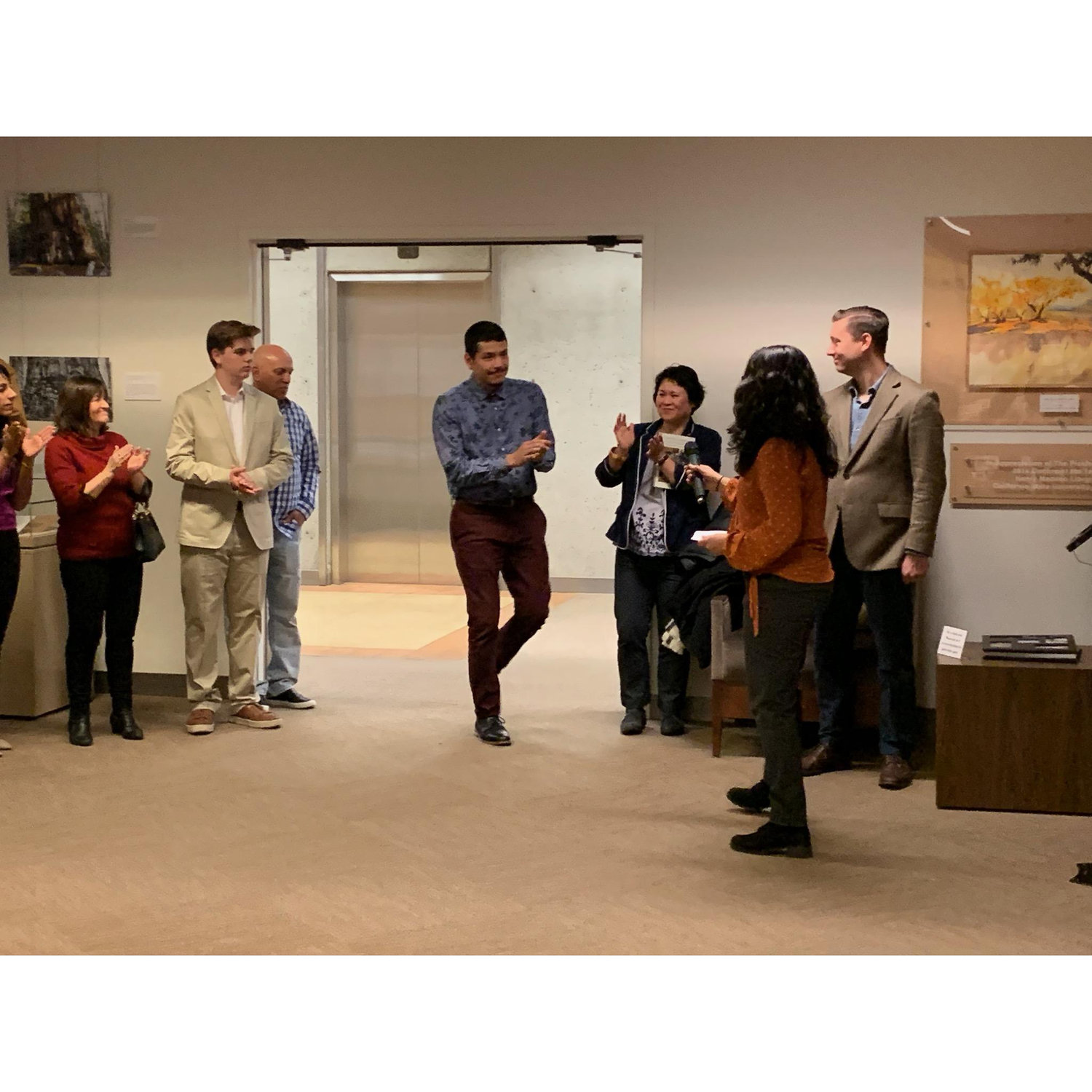 We both spoke at the introduction to the project "Surveying Utopias: A Critical Exploration"